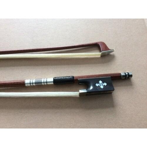2pcs top Grade Carbon Fiber and Per Hybird Violin Bows 4/4 size