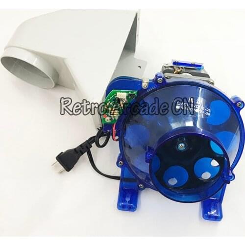 220V Blue plastic 8 hole token Coin hopper For Arcade Game Machine/ mario game machine