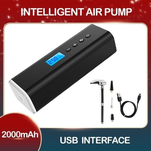 Car Tire Inflator Air Pump With Digital Pressure Gauge Car Portable Air Inflator 150PSI Rechargeable Tire Inflator Compressor