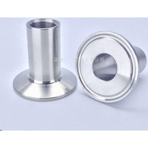 Free shipping 1.5'' Tri Clamp x 1'' BSP female thread, Stainless Steel 304