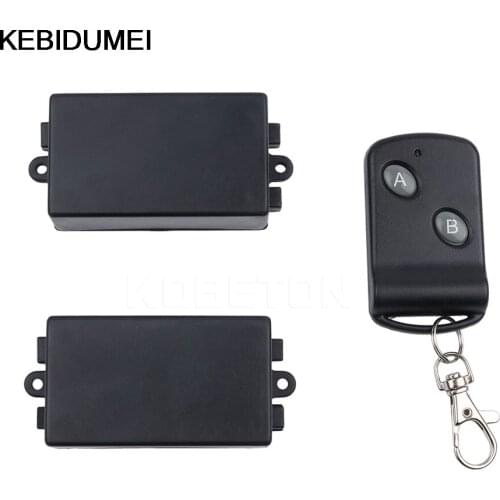 Wireless Remote Switch Universal Remote Control DC 12V Button ON OFF Key Switch Telecomando Transmitter Receiver System 433MHz
