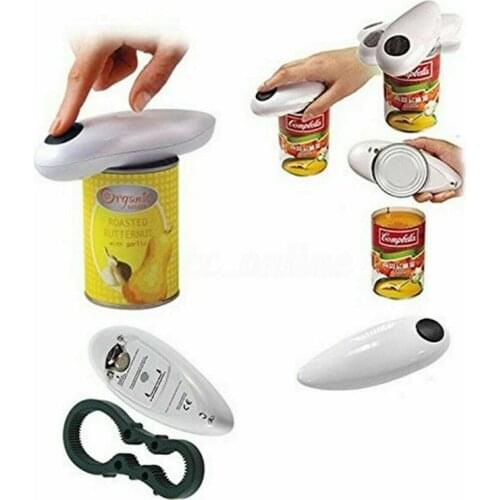 Electric Can Opener Professional Can Opener Smooth Edge Practical Automatic Jar Bottle Openers Home Kitchen Gadgets Tool