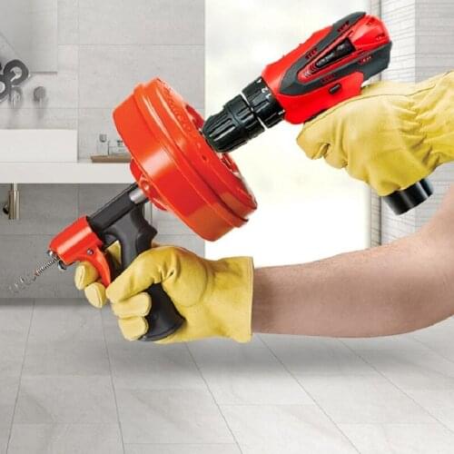 Electric Sewer Pipe Dredger Machine Kitchen Toilet Floor Drain Cleaning Home Supply Household Special Blocker Hair Filter Tool