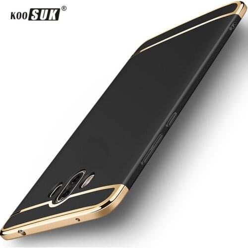 Huawei mate 10 mate10 pro case cover capas koosuk full protector hard case for huawei mate 10 lite phone back shell coque black