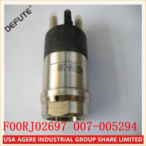 Good Quanlity F00RJ02697 007-005294 F 00R J02 697 Common Rail injector using Solenoid Valve Assembly Control Valve