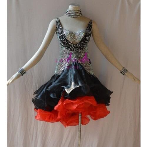 KAKA-L1525,Women Dance Wear,Girls Fringe Latin Dress,Salsa Dress Tango Samba Rumba Chacha Dress,women dress