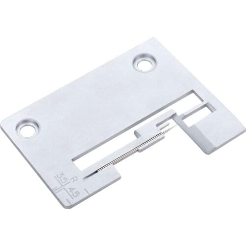 Hicello Metal Needle Plate fit Sewing Machine Pfaff Serger 4772 Singer 14U544,14U554,14SH654,14SH644,14SH754,14CG754,14CG744