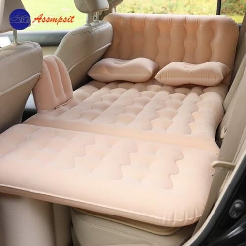 Car inflatable bed SUV car air bed 3/7 points back of the car design inflatable mattress
