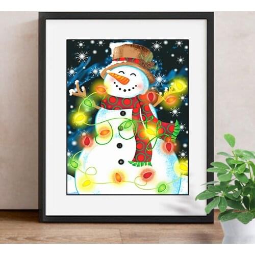 Full Square Diamond Paintings Snowman Diamond Embroidery Sale Cartoon Diamond Mosaic Picture Of Rhinestones Handmade Gift