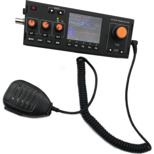 Recent 10-15W RS-918 SSB HF SDR HAM Transceiver Transmit Power TX 0.5-30MHz V0.6 + 10W Dummy Load + Antenna Adapter