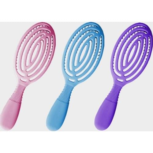 Hot Scalp Massage Comb Hollow Out Wholesale Hairbrush Hair Detangling Smoothing Combs Hairdressing Accessories