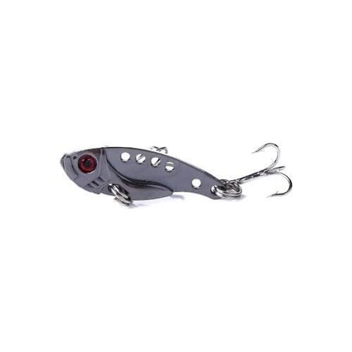 SeaKnight VIB013 Fishing Lure 3.5CM-3.2G Sinking Bait Vibrations Spoon Buckle 10# VMC Hooks Fishing Tackle