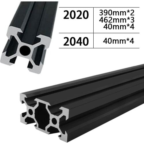 European Standard V Slot Rail Aluminum Extrusion 2020 Series Sliding Rail