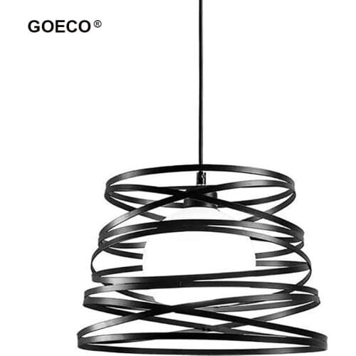 Modern Pendant Light Industrial Vintage Wire Pendant Lamp Living Room Bedroom Dining Room Loft Aisle Cafe Bar Home Decor E27