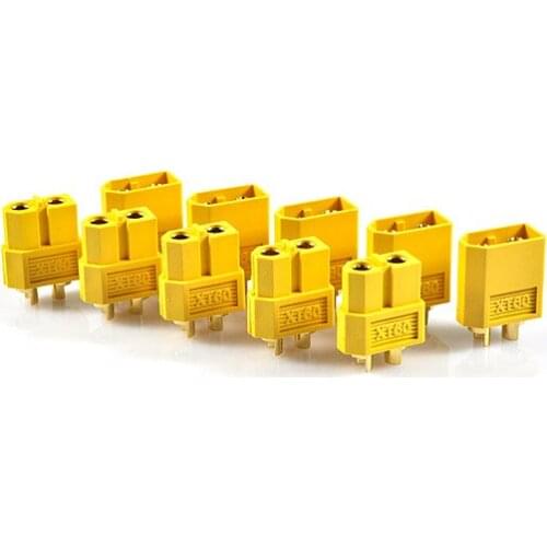XT60 XT-60 XT 60 Battery connector Male Female Bullet Connectors Plugs For RC Toy airplane helicopter Lipo Battery 2~15pair