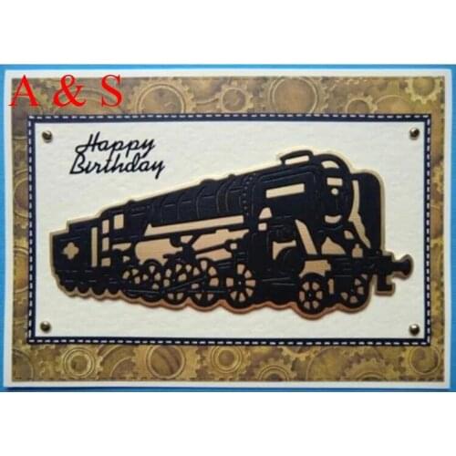 Y219 METAL CUTTING DIES Train gift Scrapbook card album wedding paper craft home decor embossing stencil punch