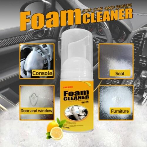 30ml Multi-purpose Foam Cleaner Anti-aging Spray Cleaning Automoive Car Interior Home Cleaning Foam Cleaner Household accessory