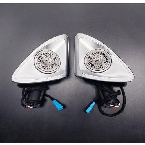 64 colors car 4D rotating tweeter LED light for W223 ambient lights for Mercedes benz car left right door side treble speakers