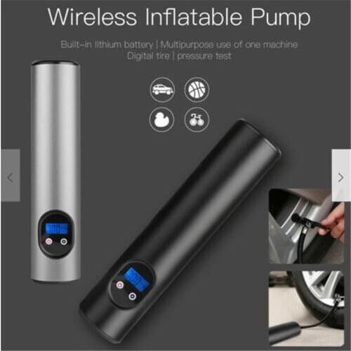 DC 12V Car Wireless Electrical Inflatable Air Pump Portable For Car Bike Bicycle Auto Boat Blower Mattress Camping Air Inflator