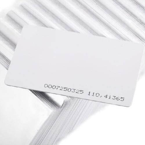 Free shipping,RFID EM card, 125kHz,0.8mm thin card, suibable for access control/ car parking+min:100pcs