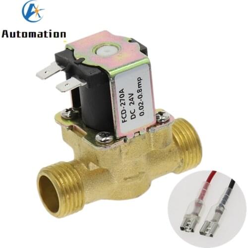12VDC 24VDC 220VAC eletric Solenoid Valve 1/2" normally closed ,Copper body water valve ,have filter