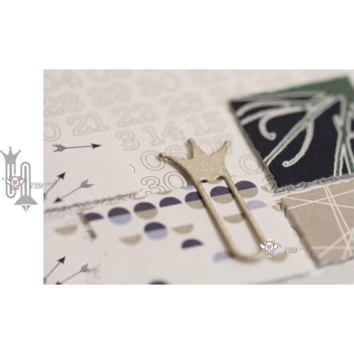 Mmao Crafts Metal Steel Cutting Dies New Bookmark note button Stencil For DIY Scrapbooking Paper/photo Cards Embossing Dies