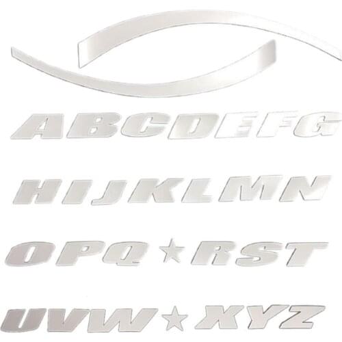 Tire Modified Letter Pasters Personalized Improvement Wheel Stickers DIY Custom Motorcycle Decorative Stickers