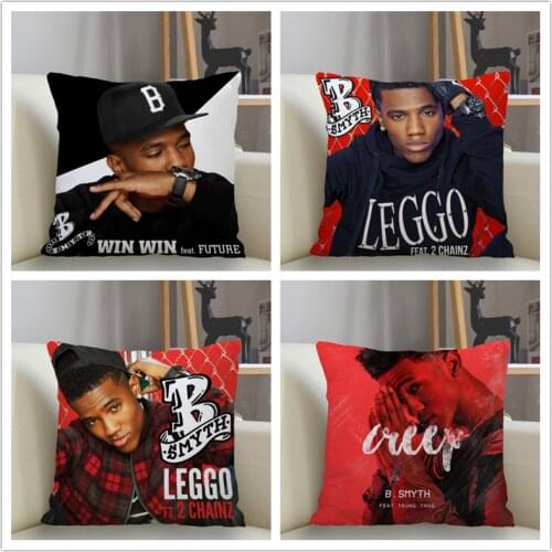 Musife B. Smyth Pillowcase Custom Square Pillow Cover Case Zipper Pillowcase 35*35,40*40,45*45cm Drop Shipping