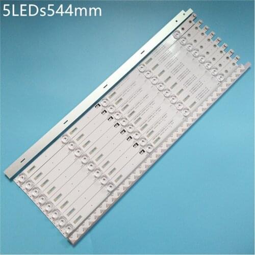 100% New 30pcs=3Kits LED strips for CHANG HONG 55 TV 55G6 55Q5N 55E9600 CH50L55A V02 CHDMT55LB30 LED3030 V0.9 LB C550U15 E6 L ZM