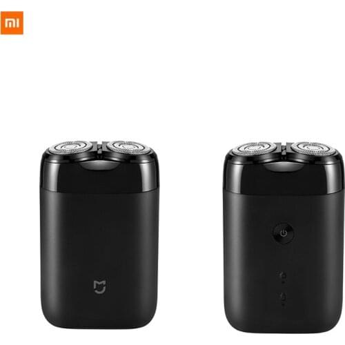 New 2019 Xiaomi Mijia Electric Shaver 2 Floating Head Portable Waterproof Razor Shavers USB Rechargeable Steel for Men