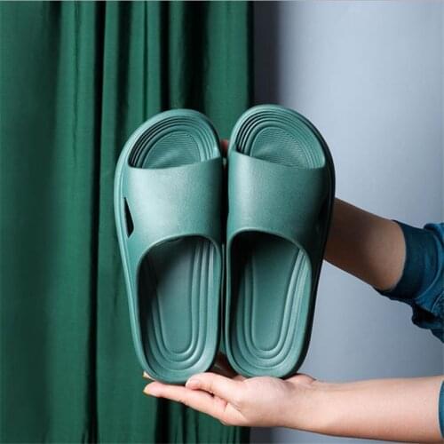 New Style Female Summer Slippers Couples Home Bathroom Slippers Women/Man Non-Slip EVA Sandals Ladies House Shoes Girls Slides