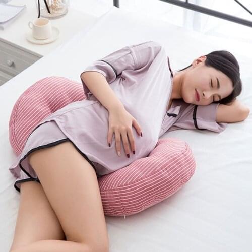 U-Shaped Pregnant Pillow Maternity Side Sleeper Support Back Hips Legs Belly for Pregnant Women