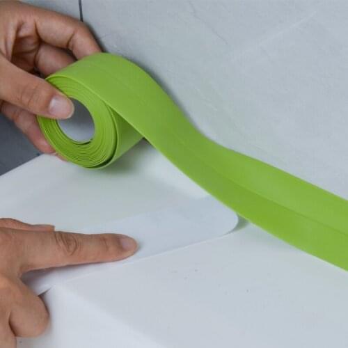 Kitchen Sink Pool Water And Oil Proof Stickers Bathroom Sink Water Retaining Strips Mildew And Moisture Proof Acrylic Non-Markin