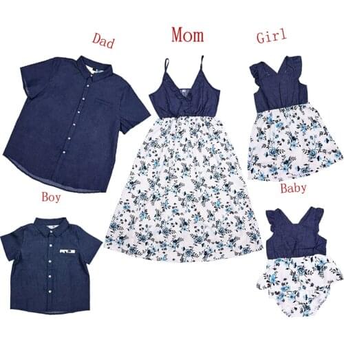 VOGUEON Matching Dresses For Mom And Daughter