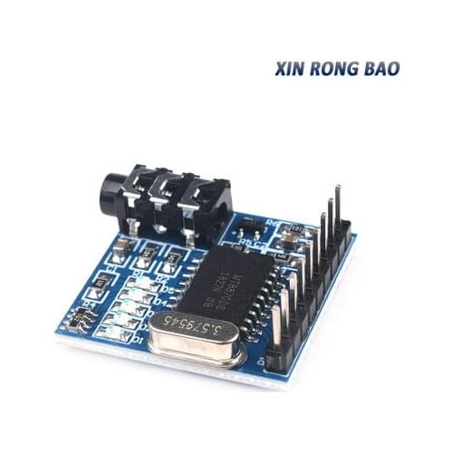 1PCS MT8870 DTMF Voice Decoding Module Phone Module Speech Decoding Voice Board Module LED Indicators With Pins