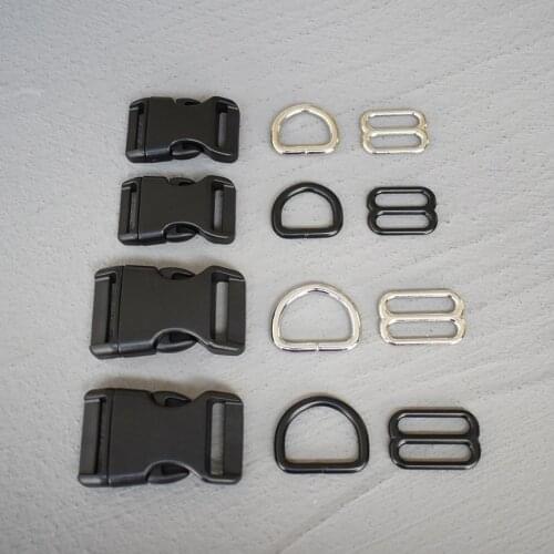 10 Sets 20/25mm Backpack Plastic Quick Side Release Buckle for Bag Luggage Outdoor Backpack Strap Belt Webbing Lether Craft