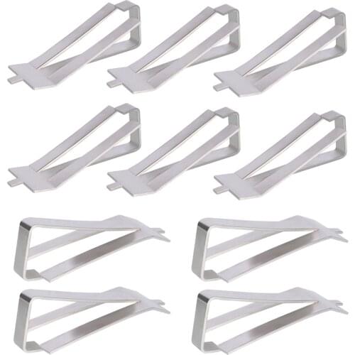 10Pcs 3D Printer Accessories Heated Bed Clips Glass Print Bed Clips Drop Shipping