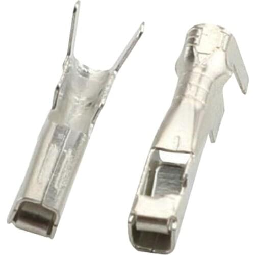 100 PCS DJ621-G1.8A Car Connector Terminal CD Female Plug Large Spring Pin