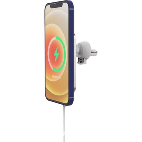 15W Magnetic Wireless Charger Pad Auto Mount Holder Air Vent Mount For Smartphone Qi Supported Devices