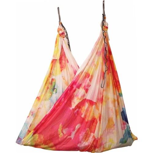 New Arrival Aerial Anti-gravity Swing Yoga Hammock Flying Yoga Bed Inversion Trapeze Bodybuilding Gym Fitness Equipment