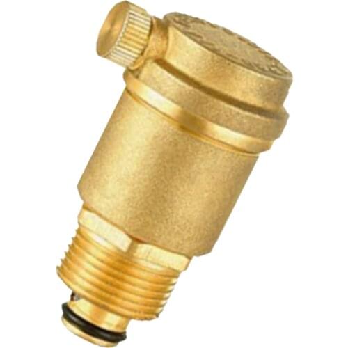 Automatic Float Vent Valve - Brass Air Vents - DN20- Gold Tone - 1PK