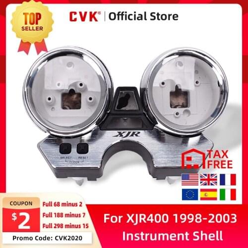 CVK Instrument speedometer cover gauges platel meter odometer tachometer shell For YAMAHA XJR400 1998 1999 2000 2001 2002 98-02