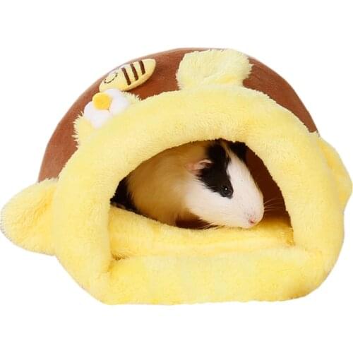 Hedgehog Chinchilla Guinea Pig Bed Cage Toys Hamster Supplies Rat Habitat Bearded Dragon House Small Animal Nest