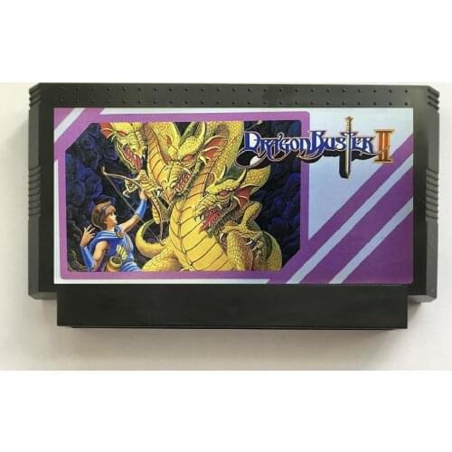 Dragon Buster 2 English Game Cartridge for NES/FC Console