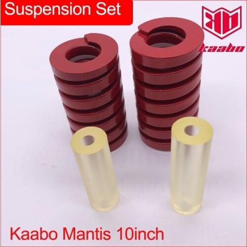 Mantis Suspension Set Shock Absorber Rubber Spring Front Rear for Kaabo Mantis 10inch Electric Scooter