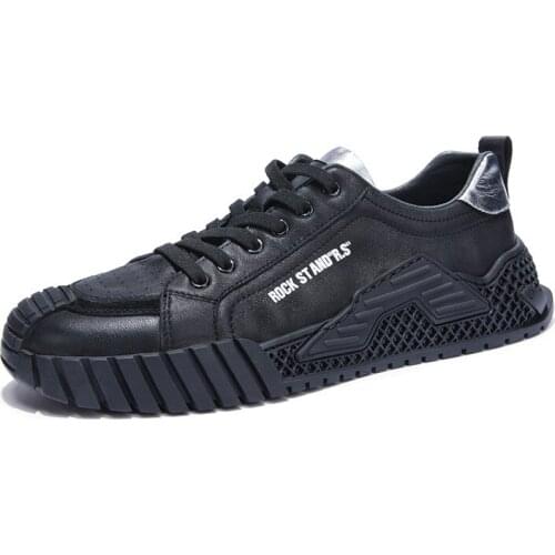 Summer Mens Sports Shoes Designer Running Shoes Comfortable And Breathable Mens Shoes Genuine Leather High-quality Handmade