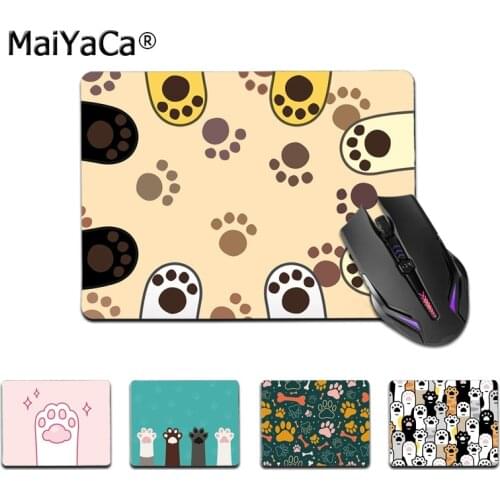MaiYaCa Top Quality Cute baby cat paw Gamer Speed Mice Retail Small Rubber Mousepad Top Selling Wholesale Gaming Pad mouse