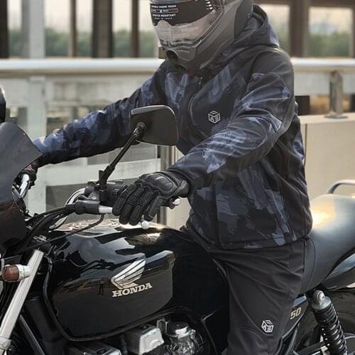 ALIENSNAIL waterproof Motorcycle Jacket Pants CE Protector motocross warmer polar fleece coat pants wearproof knight clothes