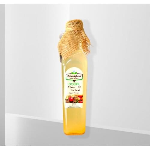Gümüşhan natural fermented apple cider vinegar 250 ml (analı içimlik çiğ )