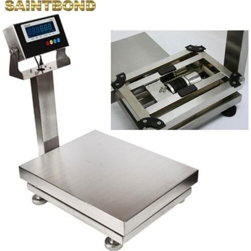 Check Weighing Washdown Stainless Steel Scales Trade Approved IP68 Waterproof Bench Scale